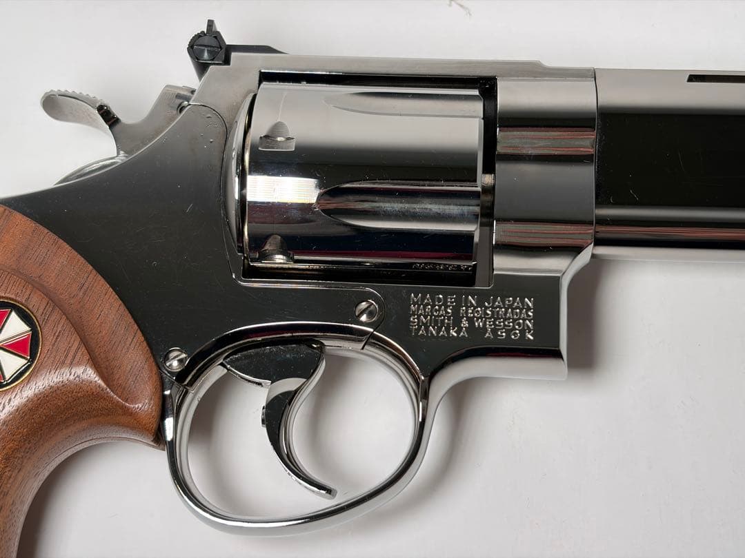 タナカワークス ガスリボルバー アンブレラマグナム 8インチ バイオハザード0