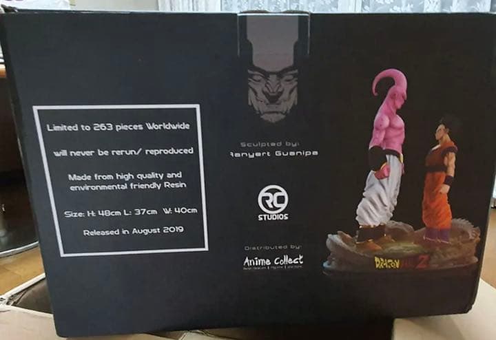 【世界263体限定】ドラゴンボール ガレージキット 孫悟飯vs魔人ブウ