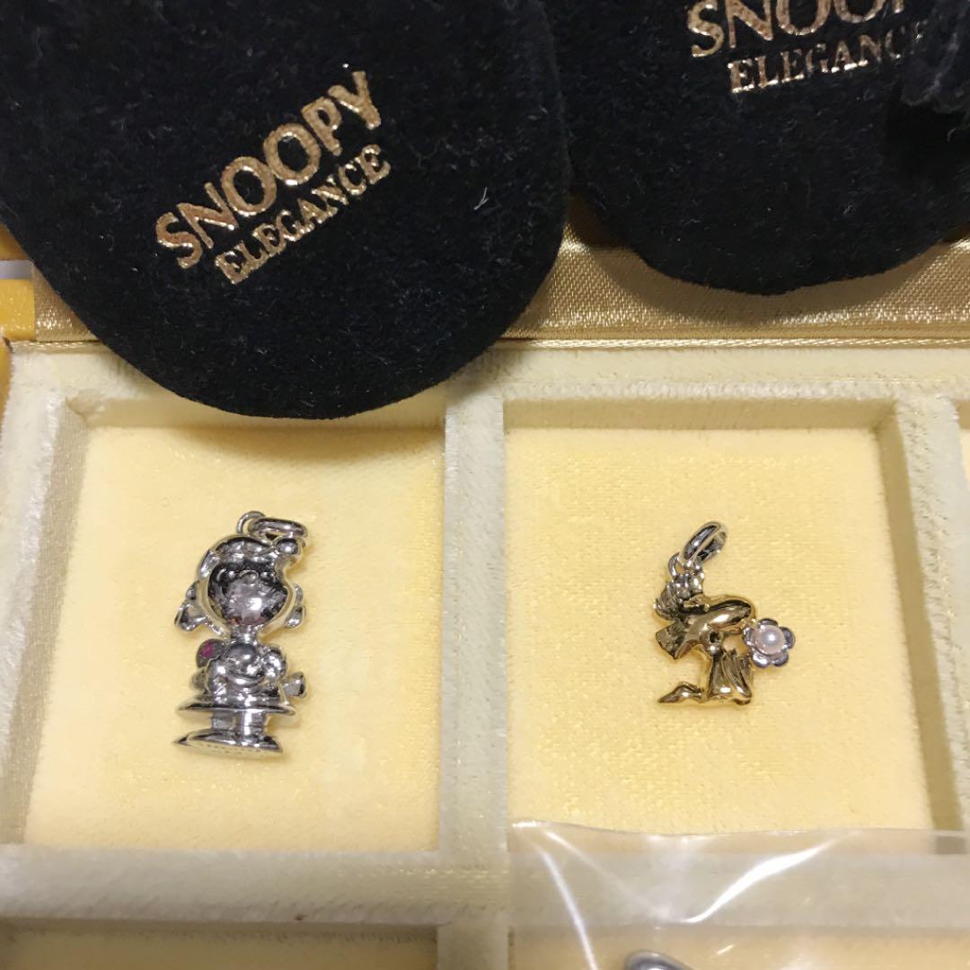 スヌーピー ペンダントセット　ダイヤモンド他