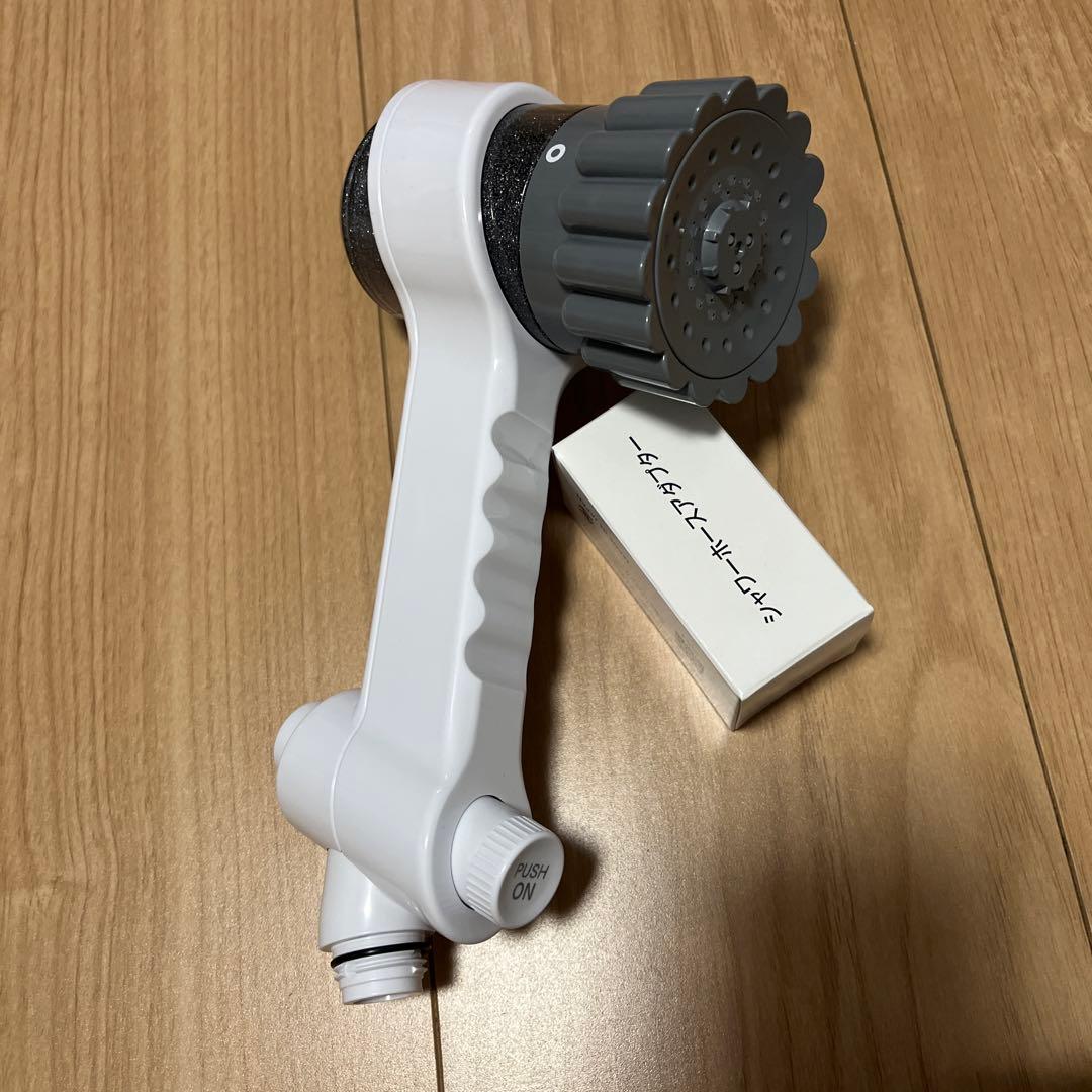 ミラブルシャワーヘッド T25N00240 ホワイト/グレー　新品