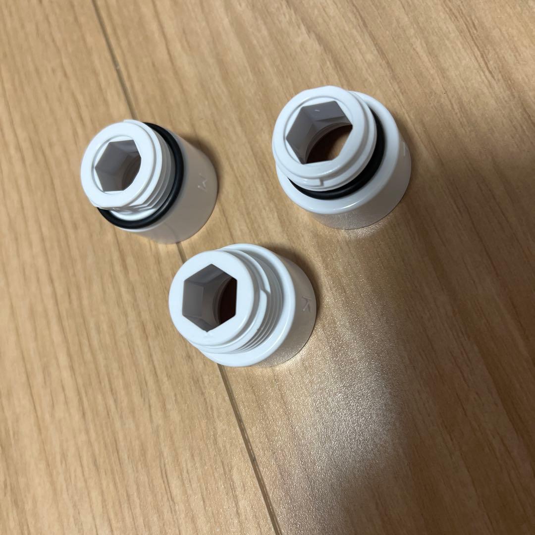 ミラブルシャワーヘッド T25N00240 ホワイト/グレー　新品