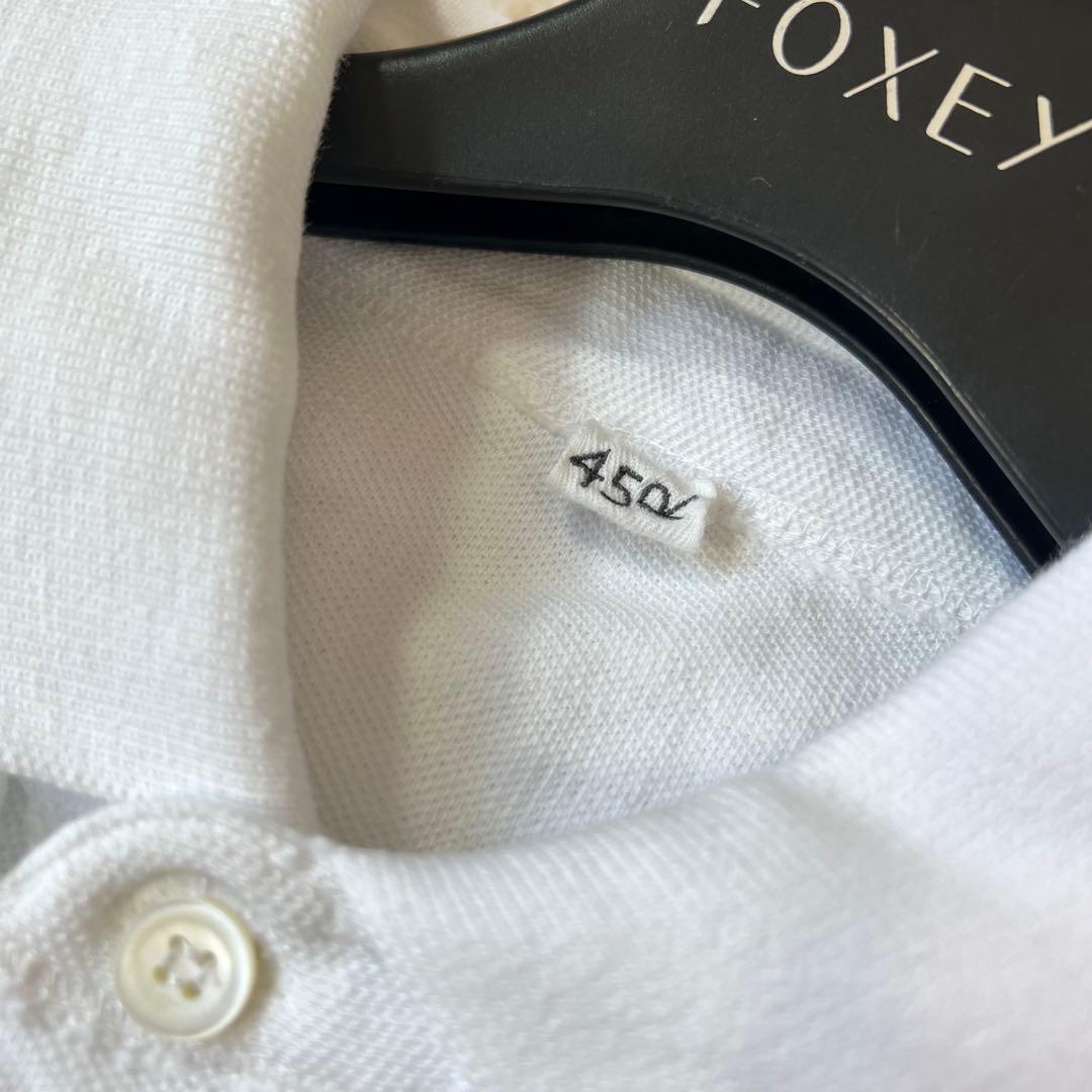 45R ハチノス カノコ 908 オーシャン ポロ 再び フリル ホワイト