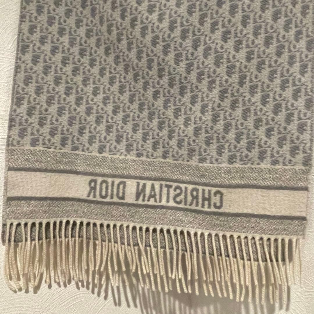 Christian Dior マフラー オブリーク柄