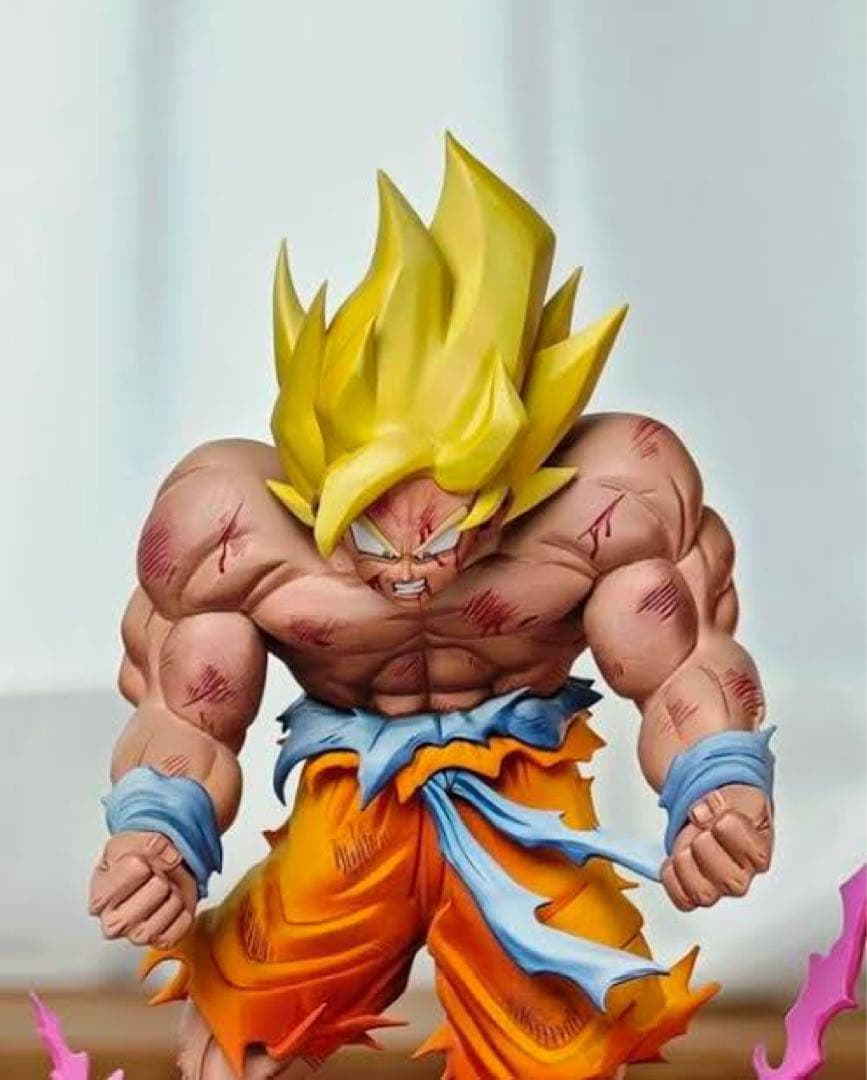 即日発送可 ドラゴンボール 悟空 サイヤ人 ガレージキット 正規 原作 完成品