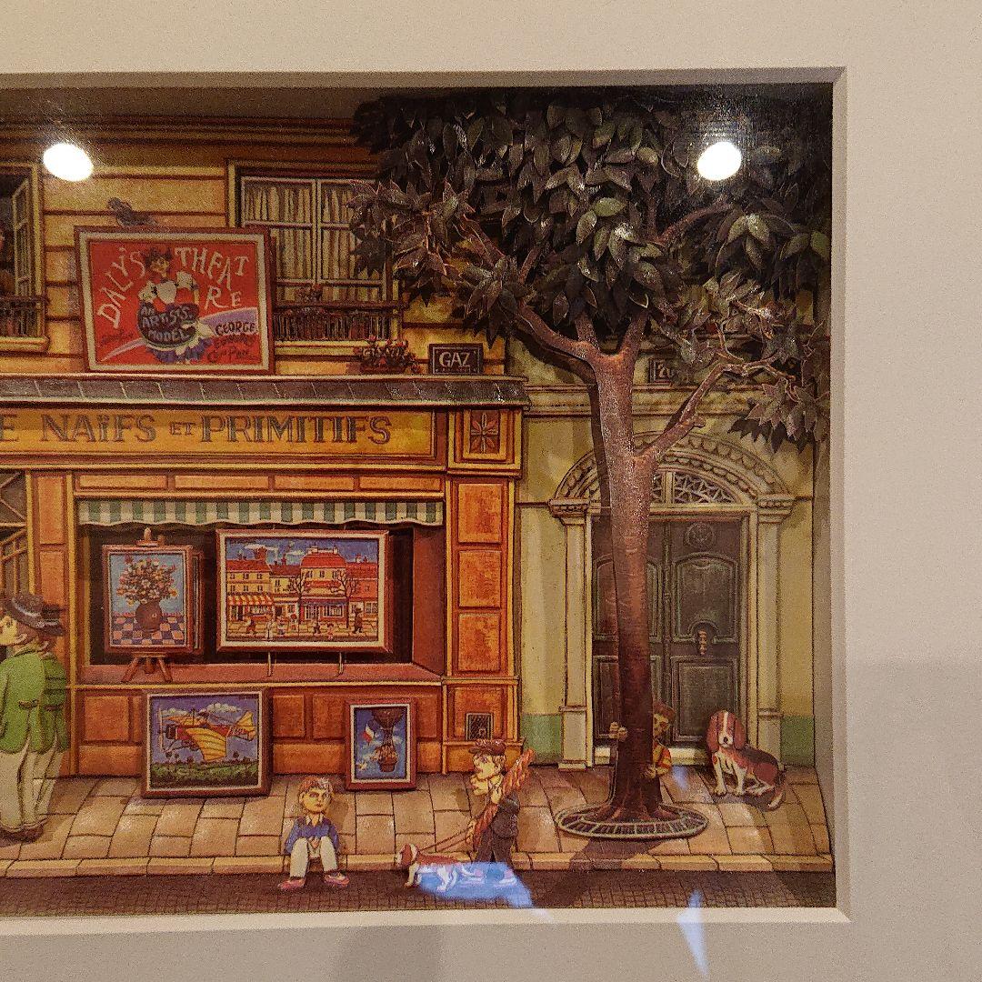 新品   シャドーボックス完成品  アート