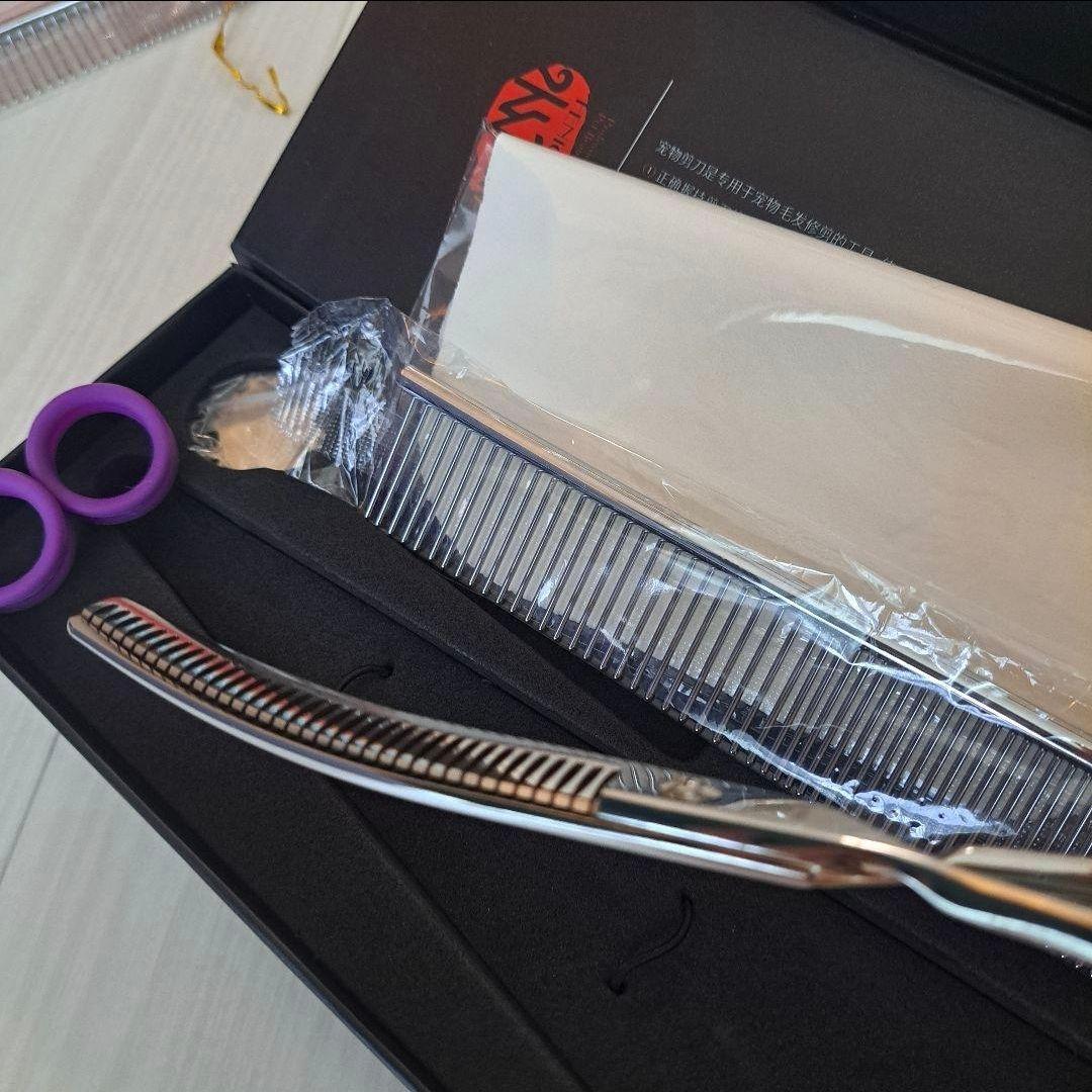 【売約済】新品★フェニーチェ左利き用 カーブセニングシザー★50%★7in