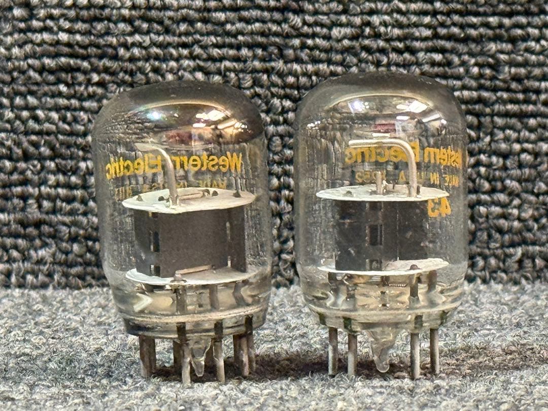 [中古]Western Electric 437A 真空管 2個セット