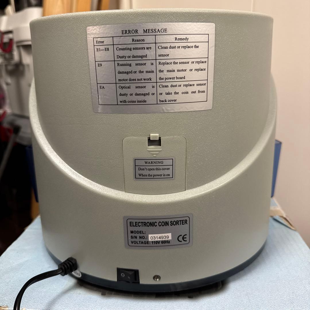 その他 ELECTRINIC COIN SORTER