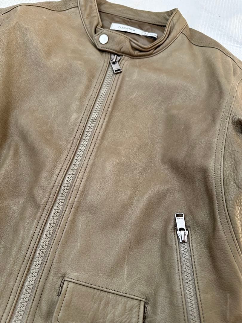 nonnative RIDER BLOUSON LEATHER レザー