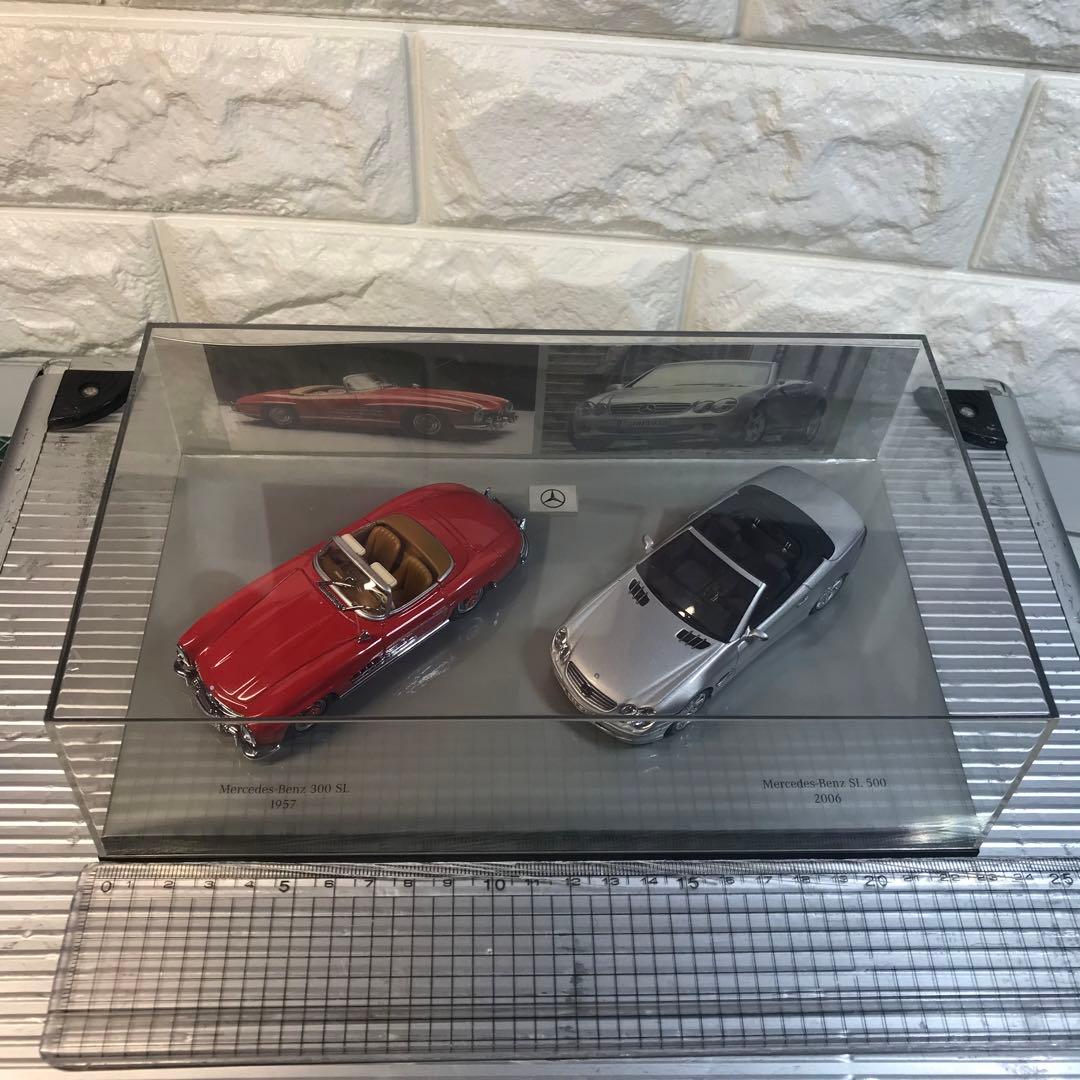 Mercedes-Benz SL 2台　1/43