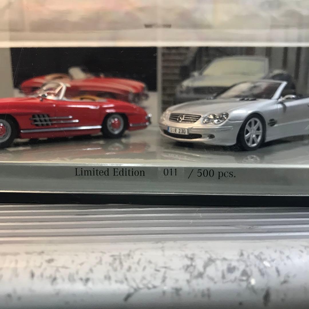 Mercedes-Benz SL 2台　1/43
