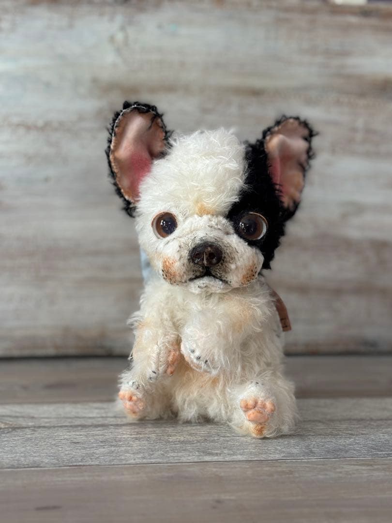 ★希少★国内作家様　大きなサイズのフレンチブルドッグ　テディベア　アートドール