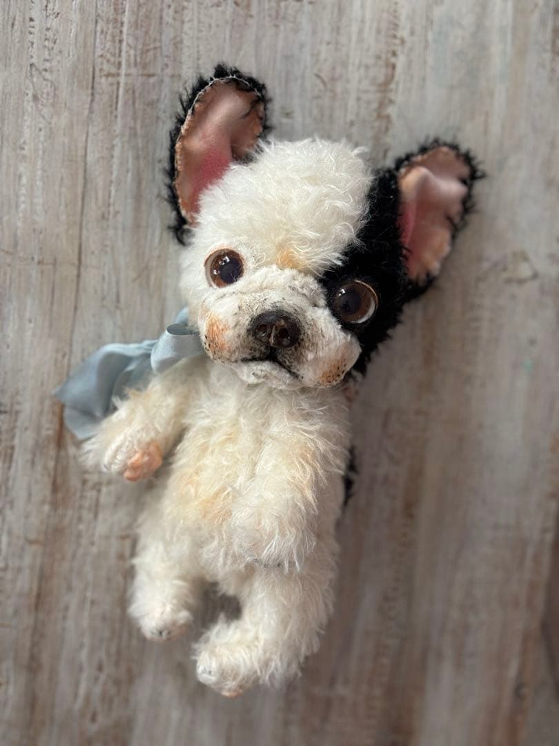 ★希少★国内作家様　大きなサイズのフレンチブルドッグ　テディベア　アートドール