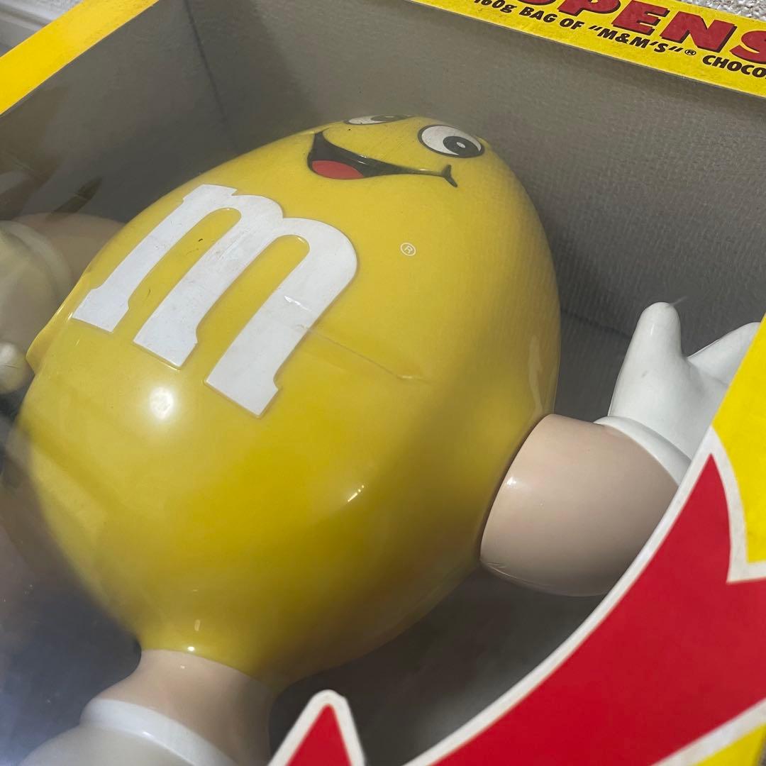 M&M's(エムアンドエムズ)イエローディスペンサー 希少 アンティーク