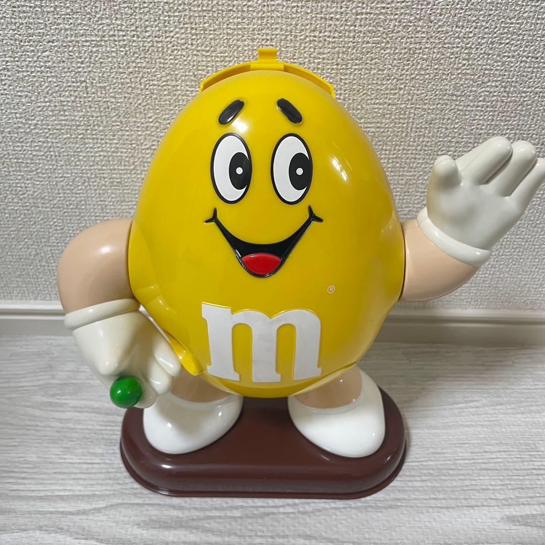 M&M's(エムアンドエムズ)イエローディスペンサー 希少 アンティーク