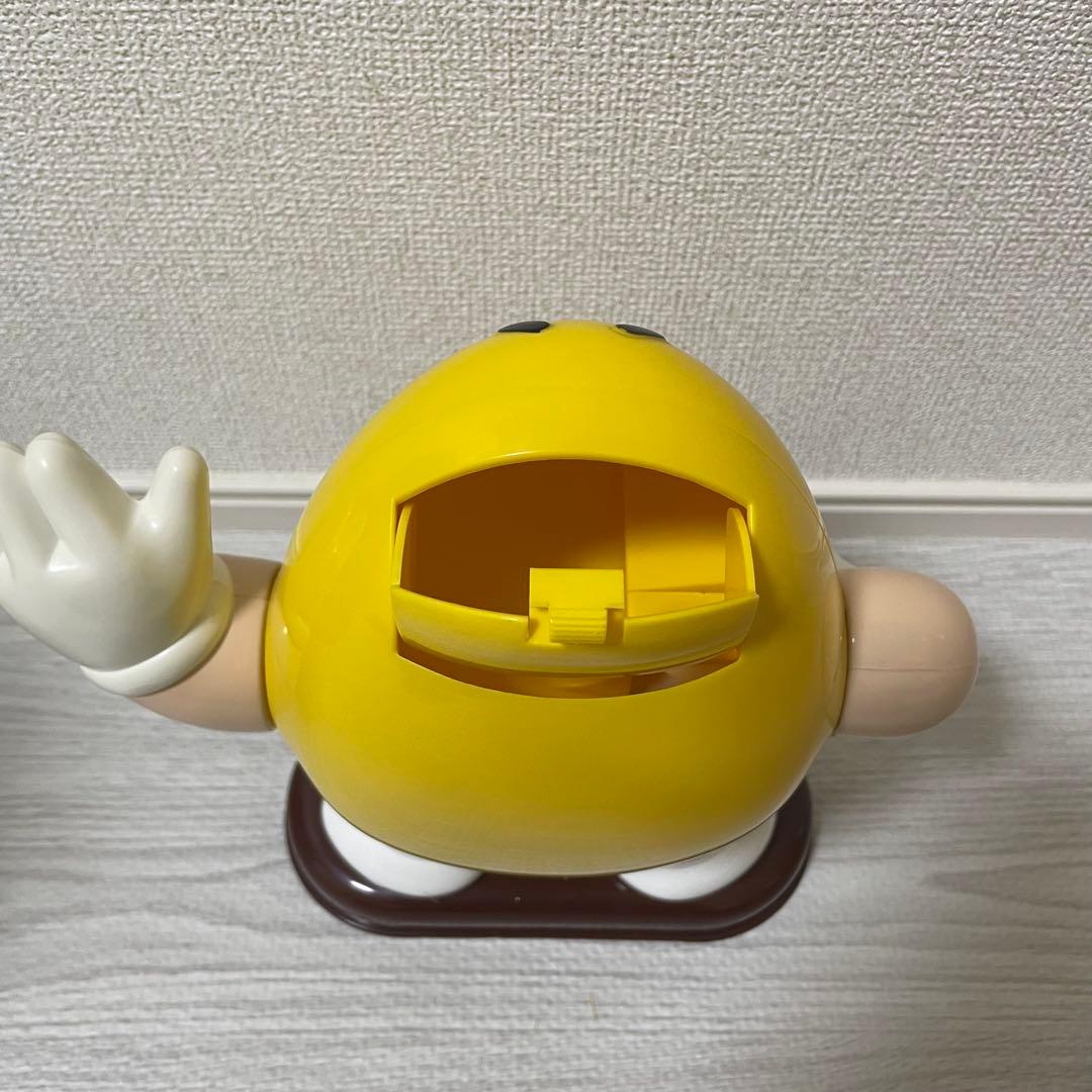 M&M's(エムアンドエムズ)イエローディスペンサー 希少 アンティーク