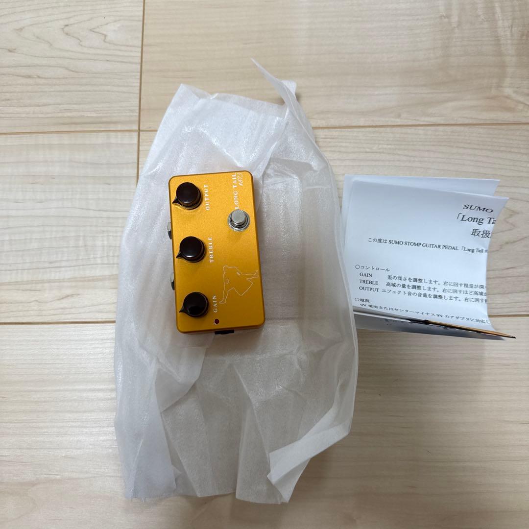 SUMO STOMP Long Tail #873 ギターエフェクター ゴールド