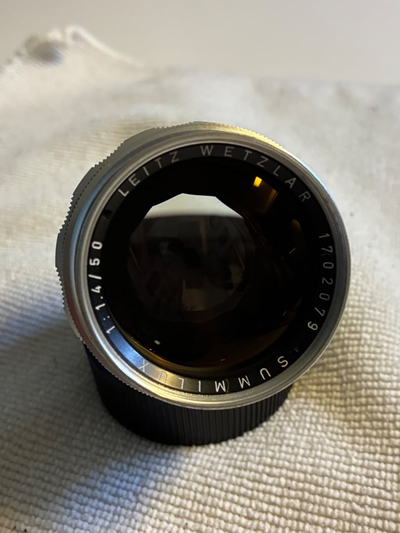 【美品】LEICA SUMMILUX 50mm f1.4　第1世代（おまけ付き）