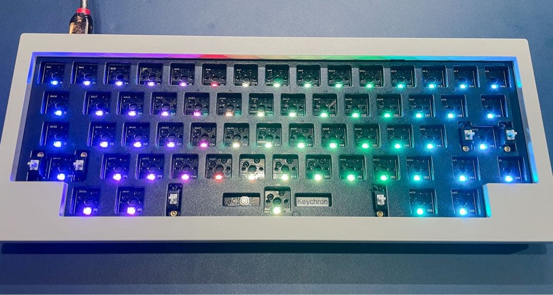 Keychron Q60 QMK ベアボーン メカニカル キーボード HHKB