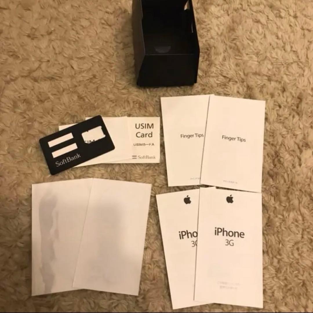 スマートフォン本体 iPhone 3G Black 8GB Softbank