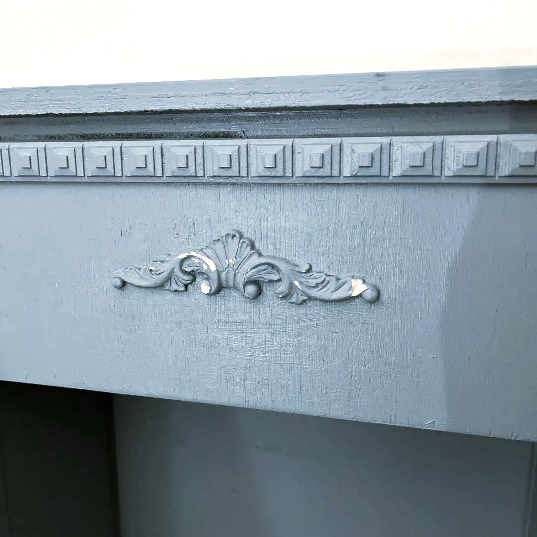 マントルピース　暖炉　シャビーシック