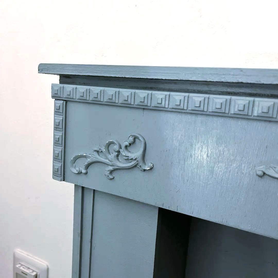 マントルピース　暖炉　シャビーシック