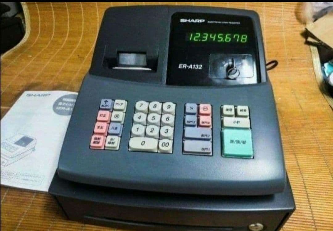 シャープレジスター　ER-A132　簡単便利特殊　送料込132654