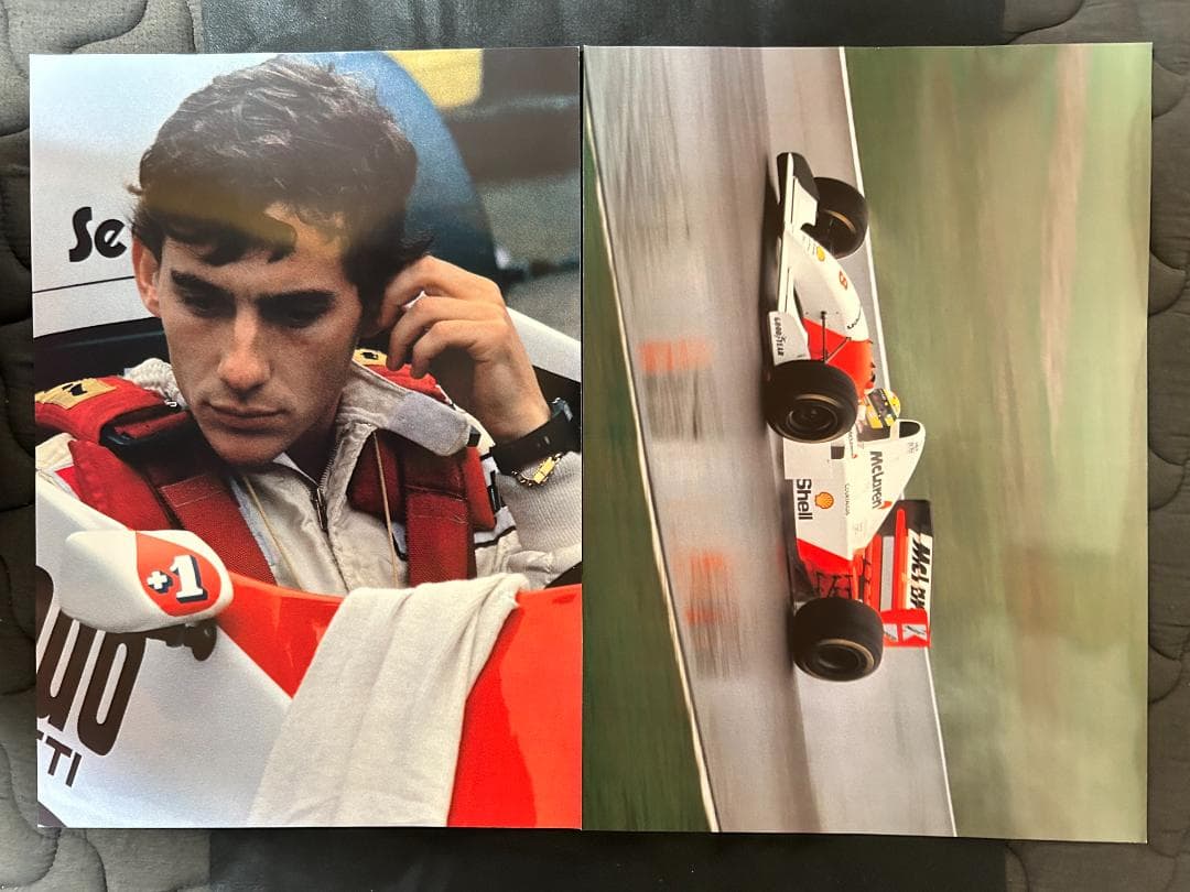 アイルトン・セナ　ポートレイト A2 (42cmx59cm) サイズ　24枚