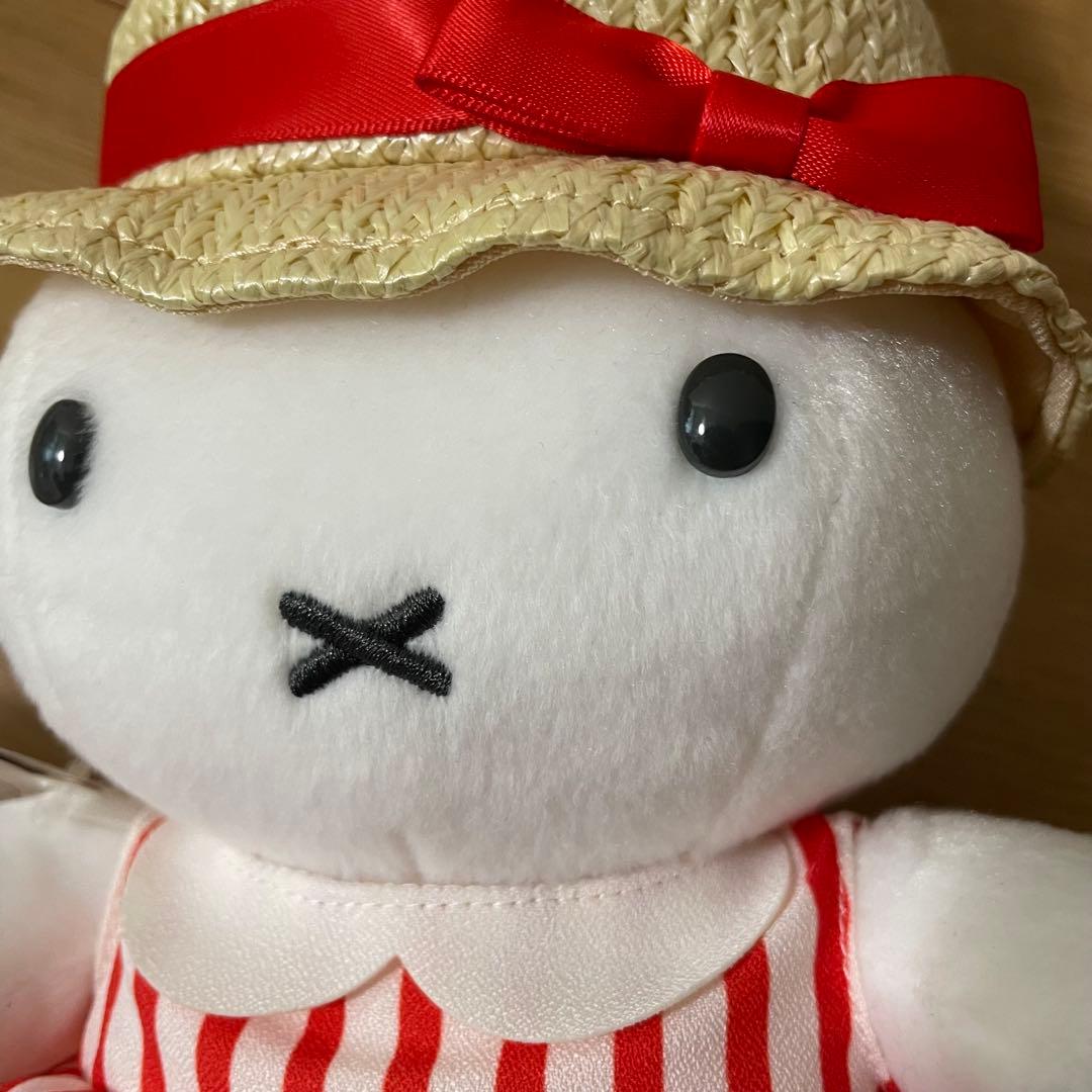 ミッフィー ストライプ ドレス ぬいぐるみ