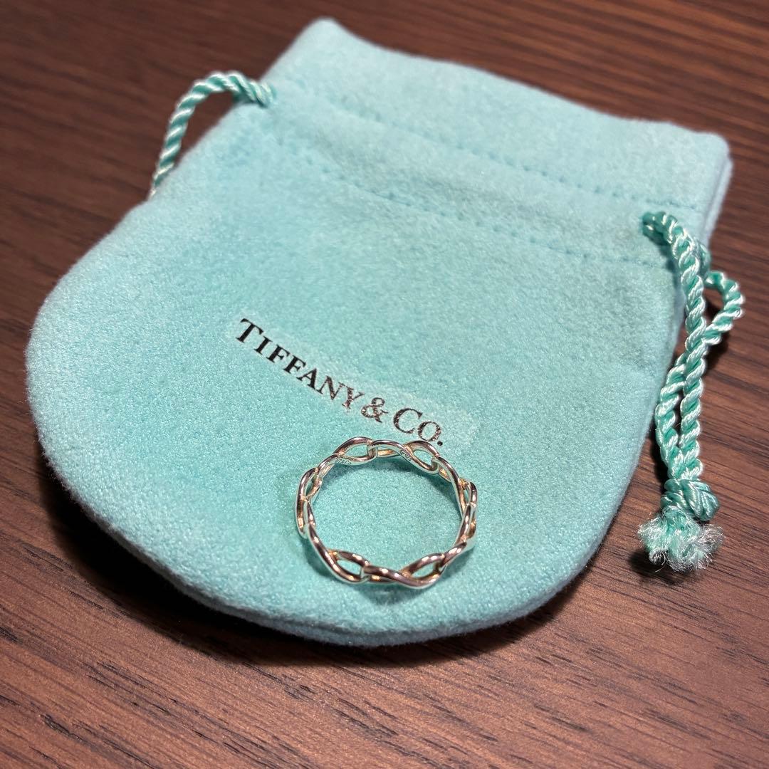 ティファニー インフィニティ バンドリング 内径約17mm