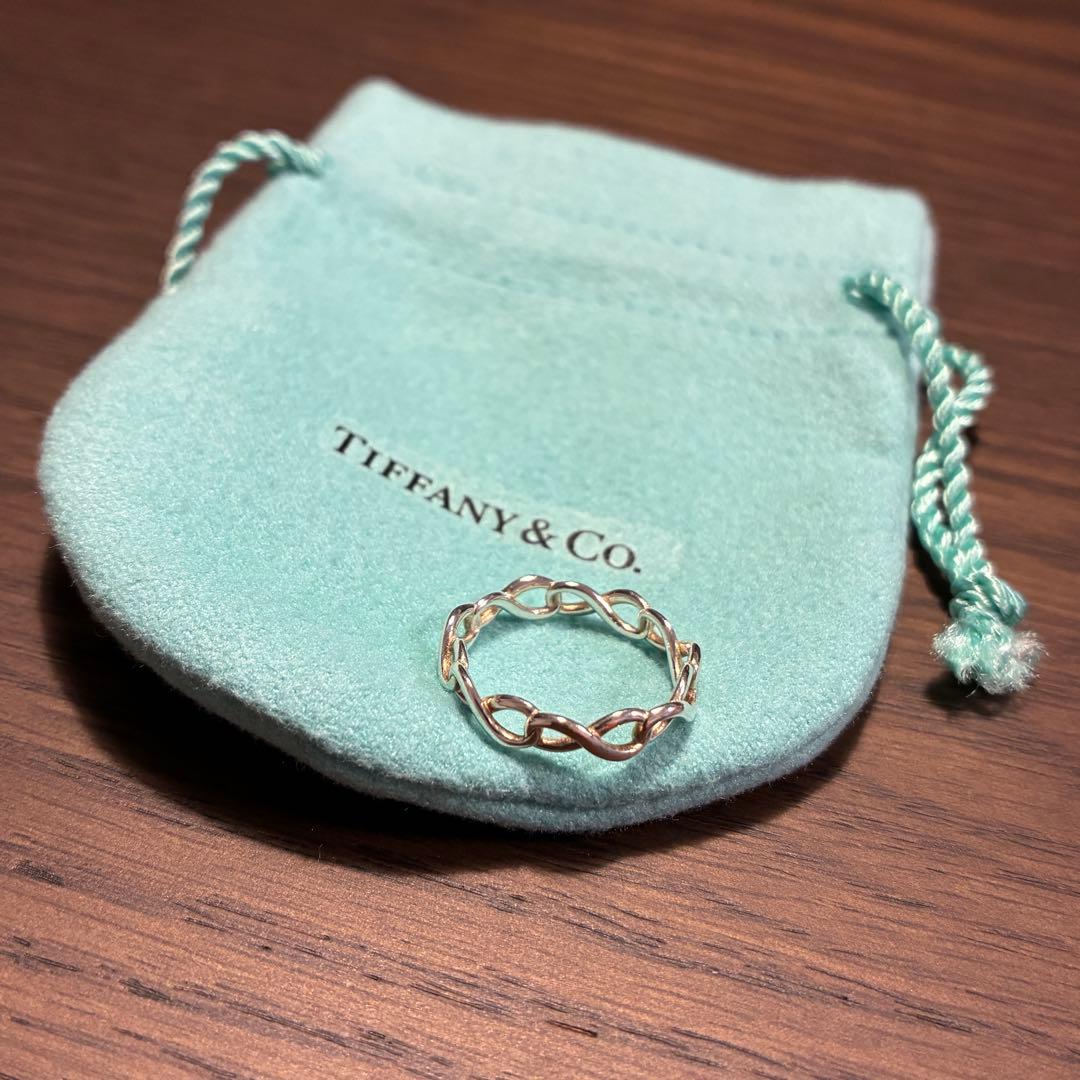 ティファニー インフィニティ バンドリング 内径約17mm