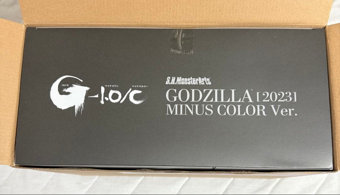 S.H.MonsterArts 2023 ゴジラ フィギュア マイナスカラー