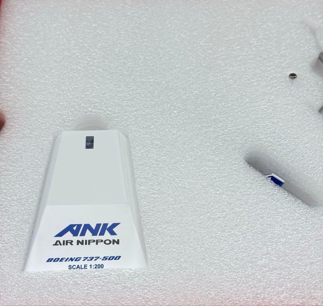 激レア 1/200 ANA ANK エアーニッポンB737-500 JA8196