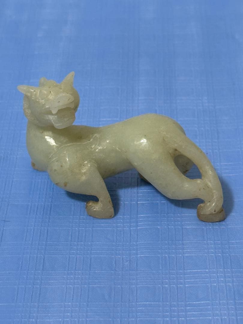 SoMaさん專用 中国玉制古玉神獣 和田玉 白玉