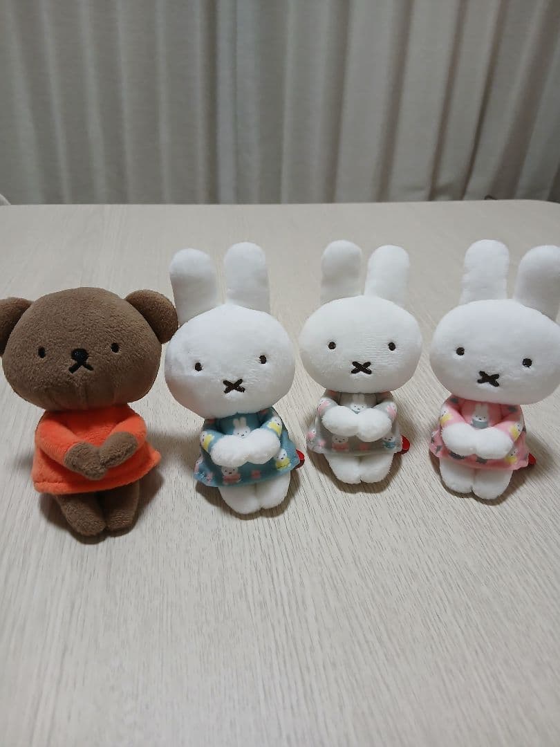 ミッフィー　ちょっこりさん　オータムカラー　ボリス4個セット