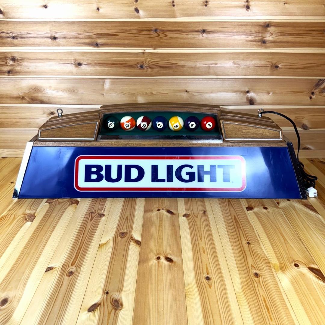 BUD LIGHT プールランプ バドライト ビリヤード ライト ビンテージ