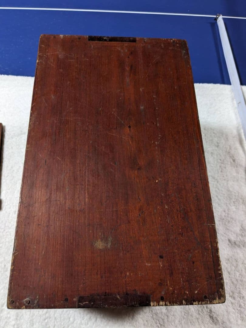 木箱　御溜　アンティーク　レトロ