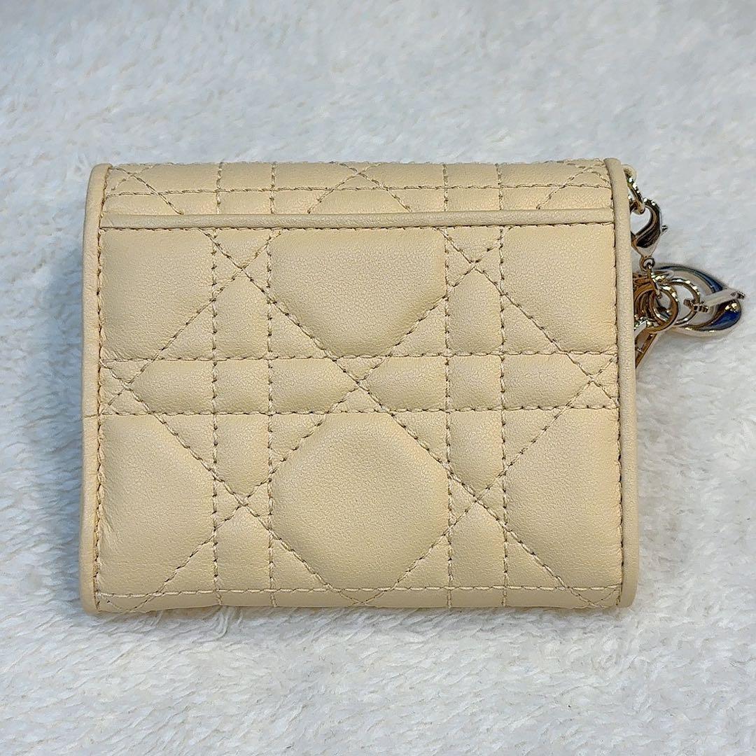 新品未使用 美品 Dior レディディオール　ロータスウォレット現行品　財布
