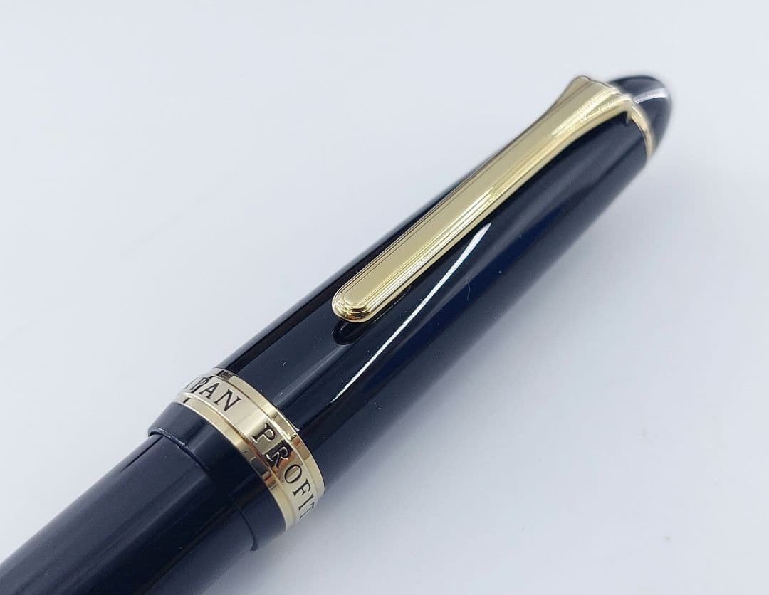 未使用 SAILOR セーラー 万年筆 プロフィット 21K 黒×金 インク付