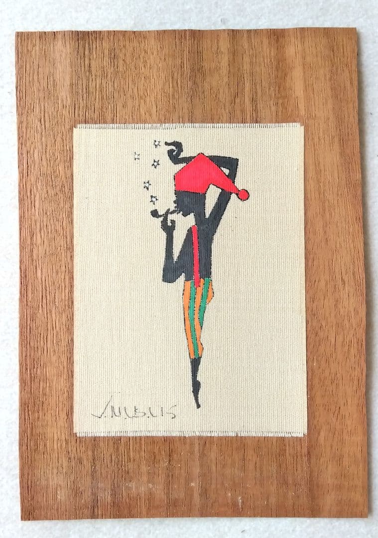 ヴィルジリオ•ナバイス　Virgilio Nabais　手書き　ブラジル芸術家