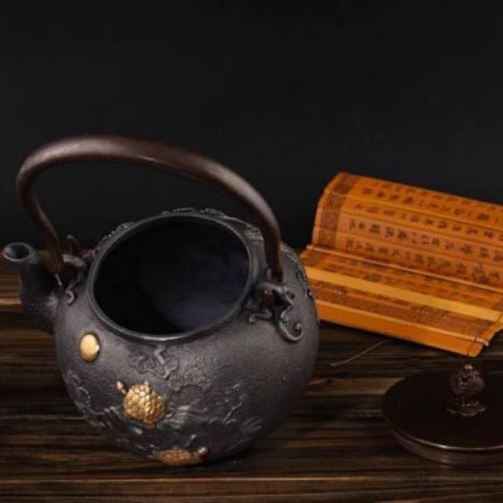 鉄器 急須 伝統工芸 手作り 鉄分補給 鉄瓶　YZS-041