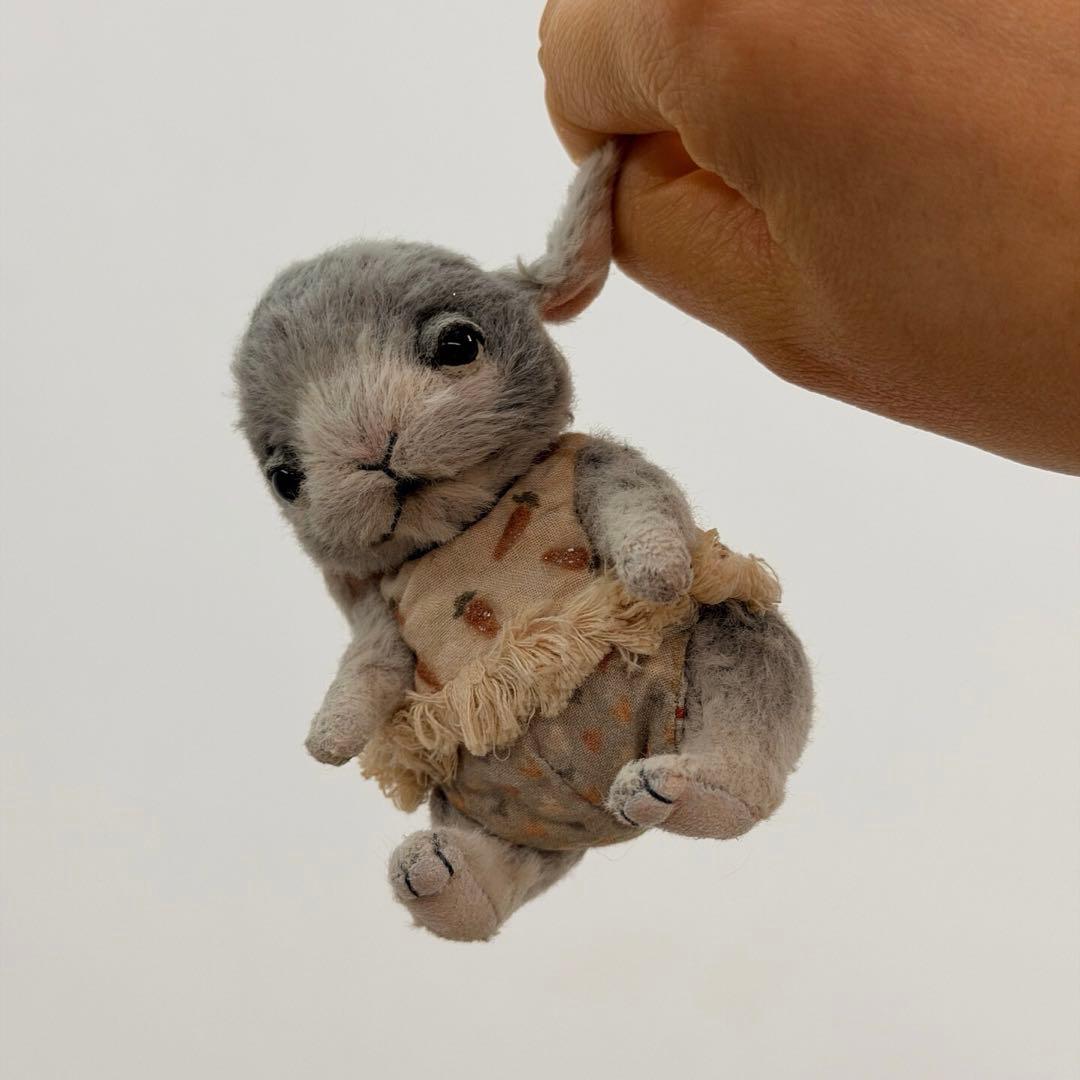 おやすみうさぎ アーティストベア テディバニー ぬいぐるみ 海外作家様