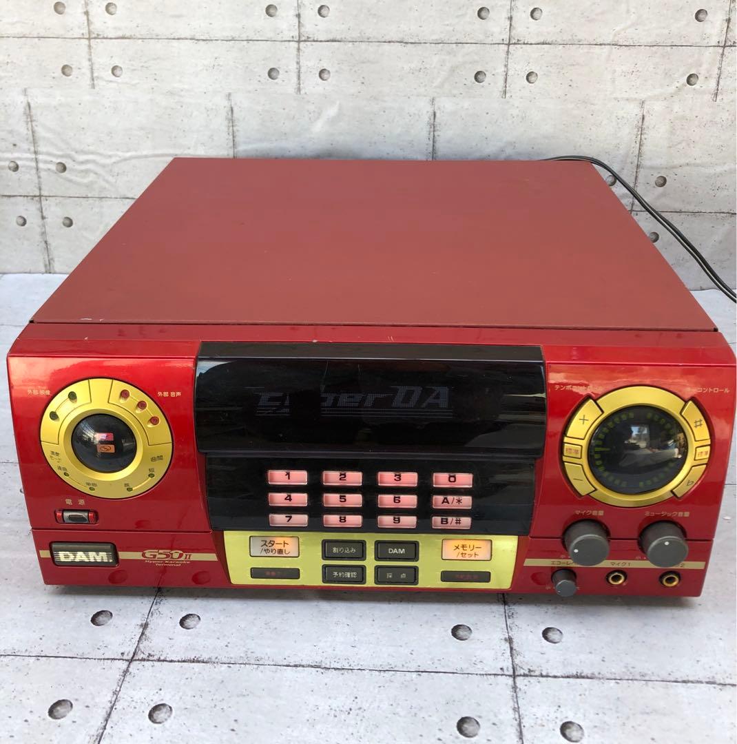 第一興商 DAM G-50Ⅱ家庭用 カラオケ機器通電のみ(L104)