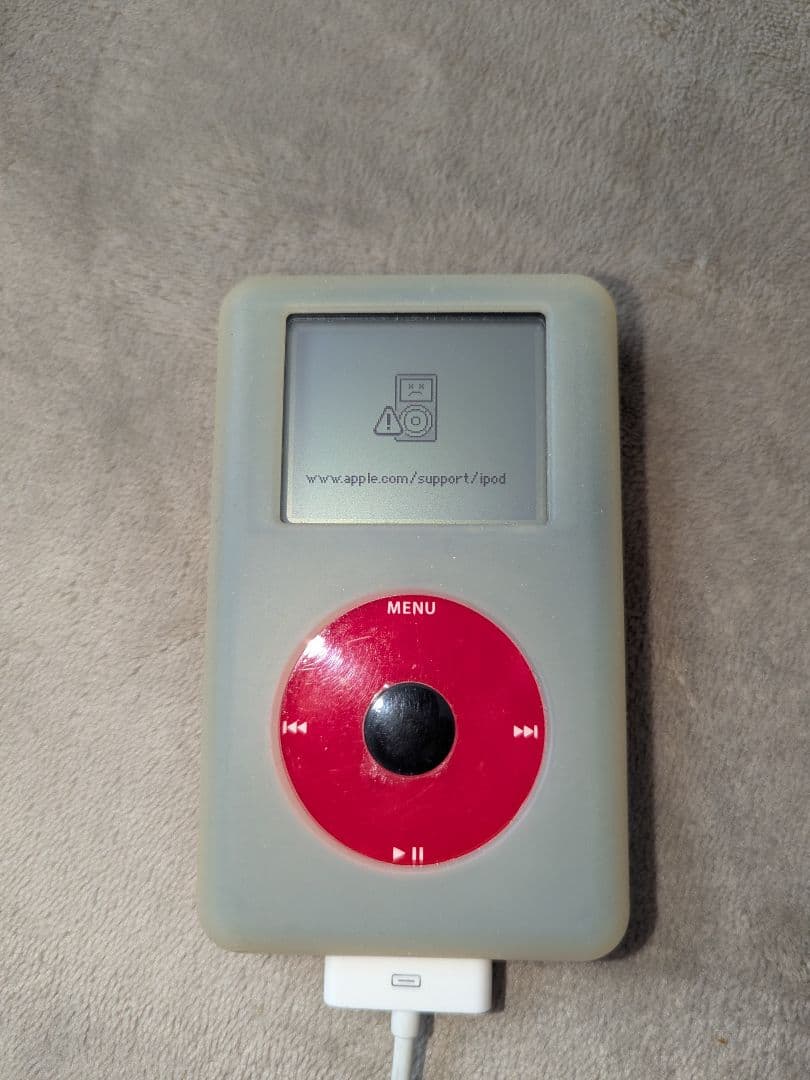 Apple iPod 20GB U2 Special Edition 通電確認