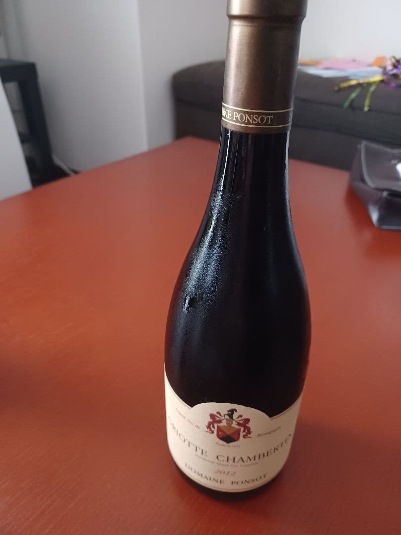 ワイン Griotte Chambertin 2012 Domaine Ponsot