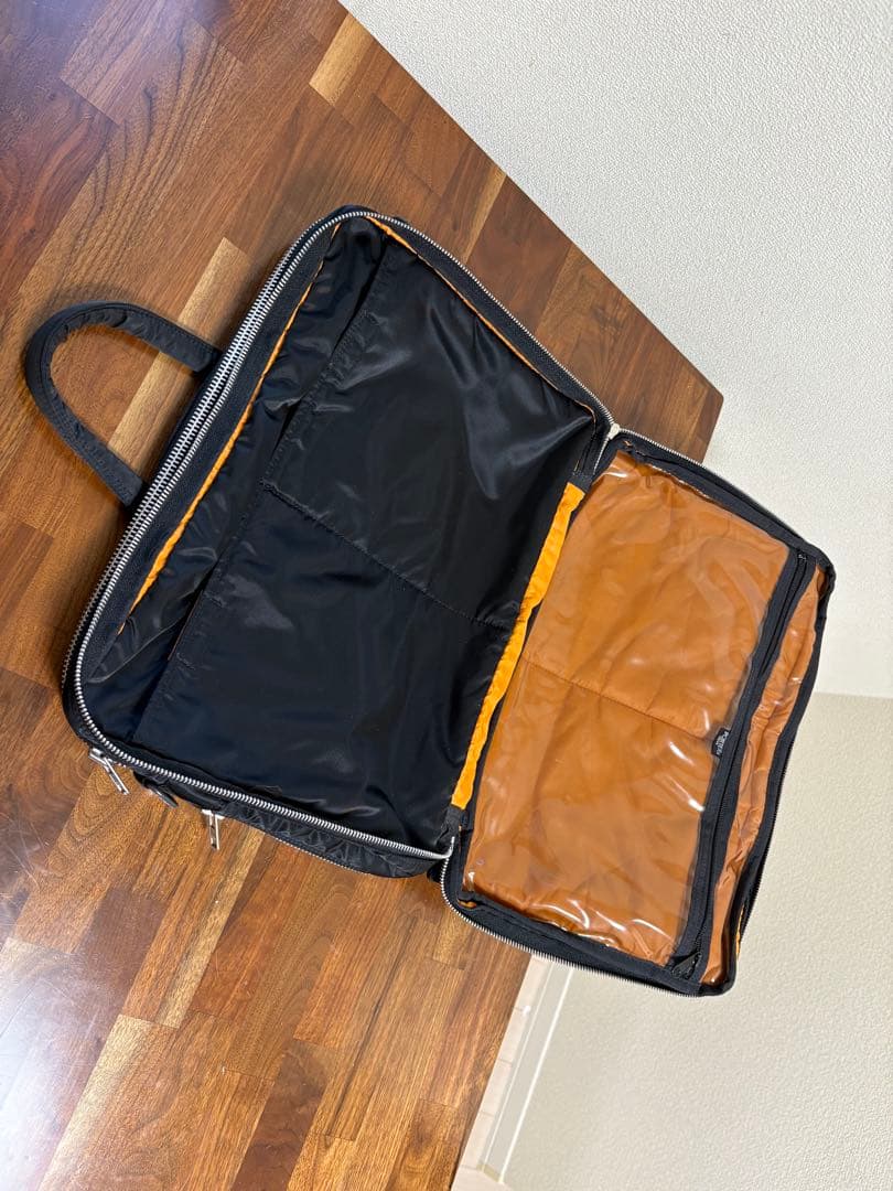 PORTER ポーター 2層　2way タンカー ブリーフケース　ブラック