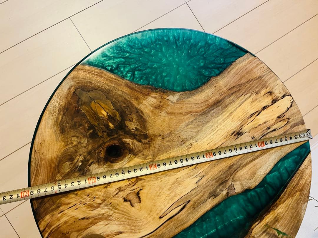 レジンテーブル　サイドテーブル　コーヒーテーブル　ソファテーブル