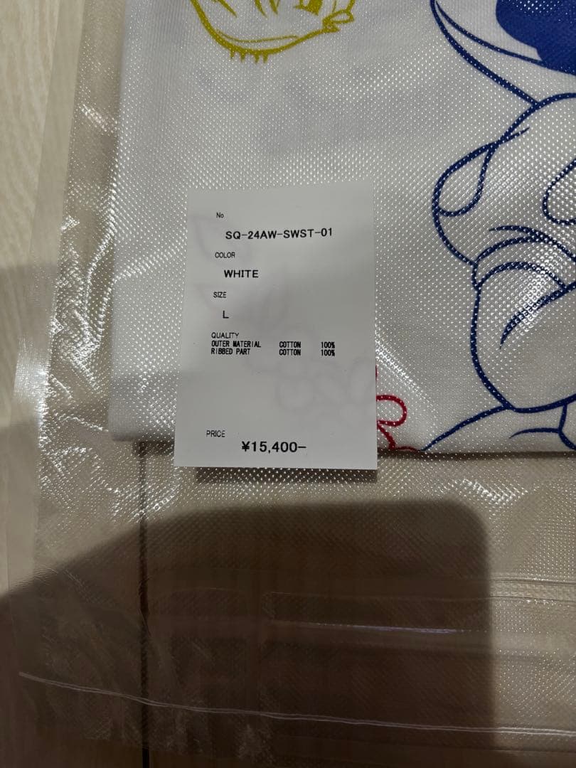 sequel 白雪姫 tee ホワイト Lサイズ 新品未使用品