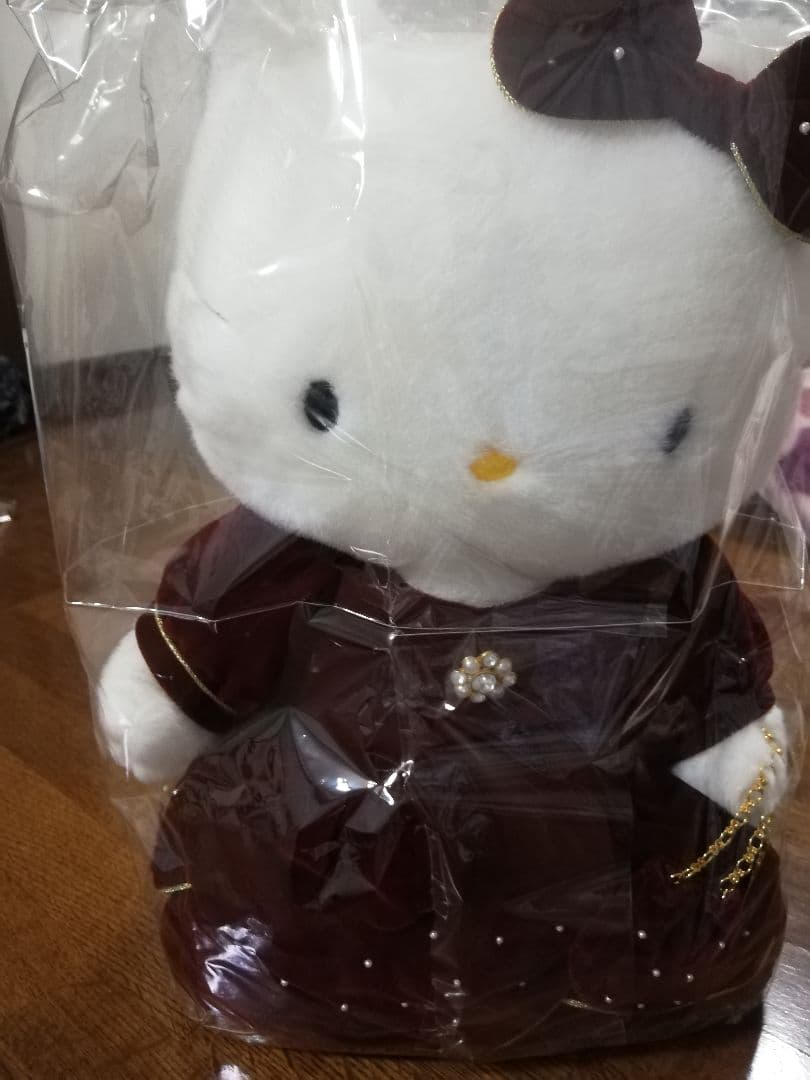 【激レア】サンリオハローキティぬいぐるみ ドレス　約４６cm