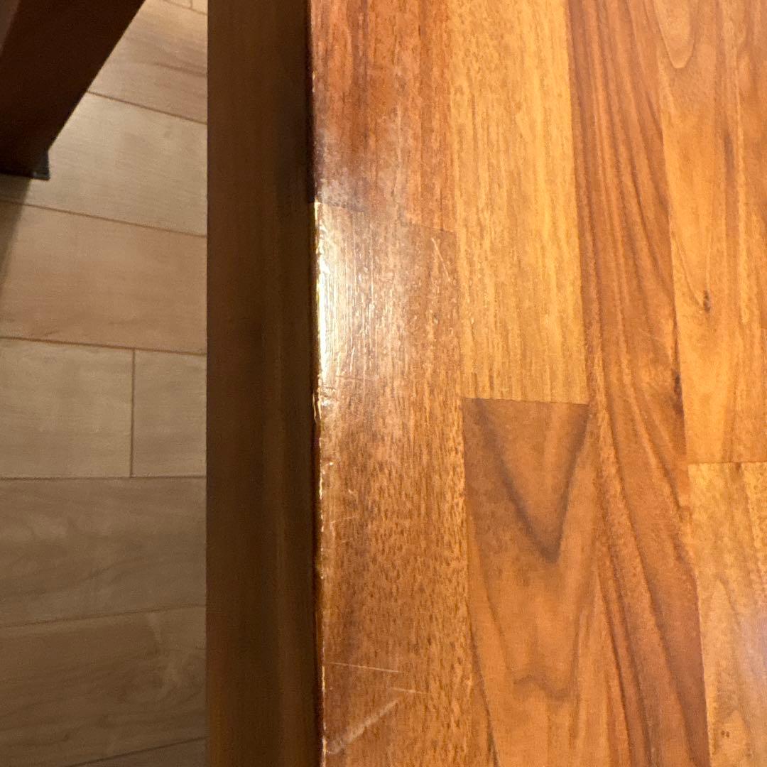 ［関家具］無垢材　ウォールナット　長方形ダイニングテーブル【発送日指定あり】